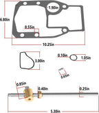 987661 Lower Shift Cable Assembly Kit for OMC Cobra Sterndrive1988-1993