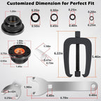 Steering Bracket Puller & HS5157 Hydraulic Steering Cylinder Seal For Seastar