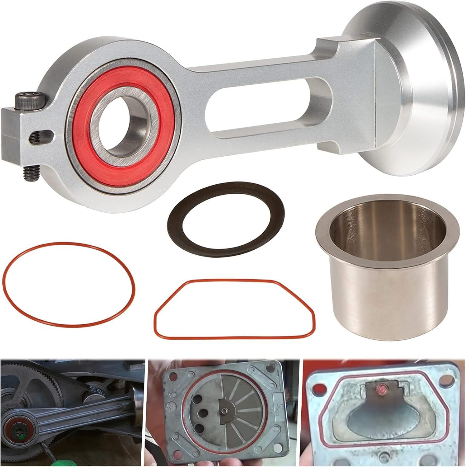 KK-4835 Piston Connecting Rod Kit w/ ACG-1 Rod For Oil Free Compressor Pumps