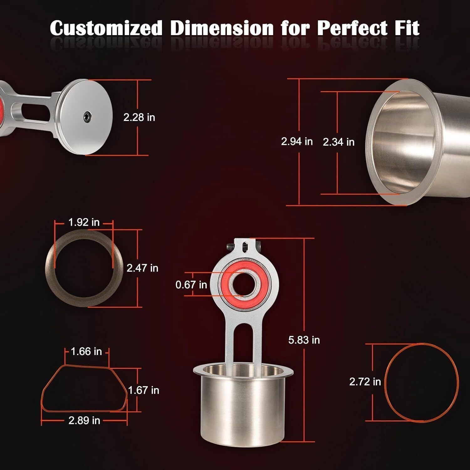 KK-4835 Piston Connecting Rod Kit w/ ACG-1 Rod For Oil Free Compressor Pumps