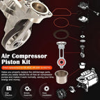 KK-4835 Piston Connecting Rod Kit w/ ACG-1 Rod For Oil Free Compressor Pumps