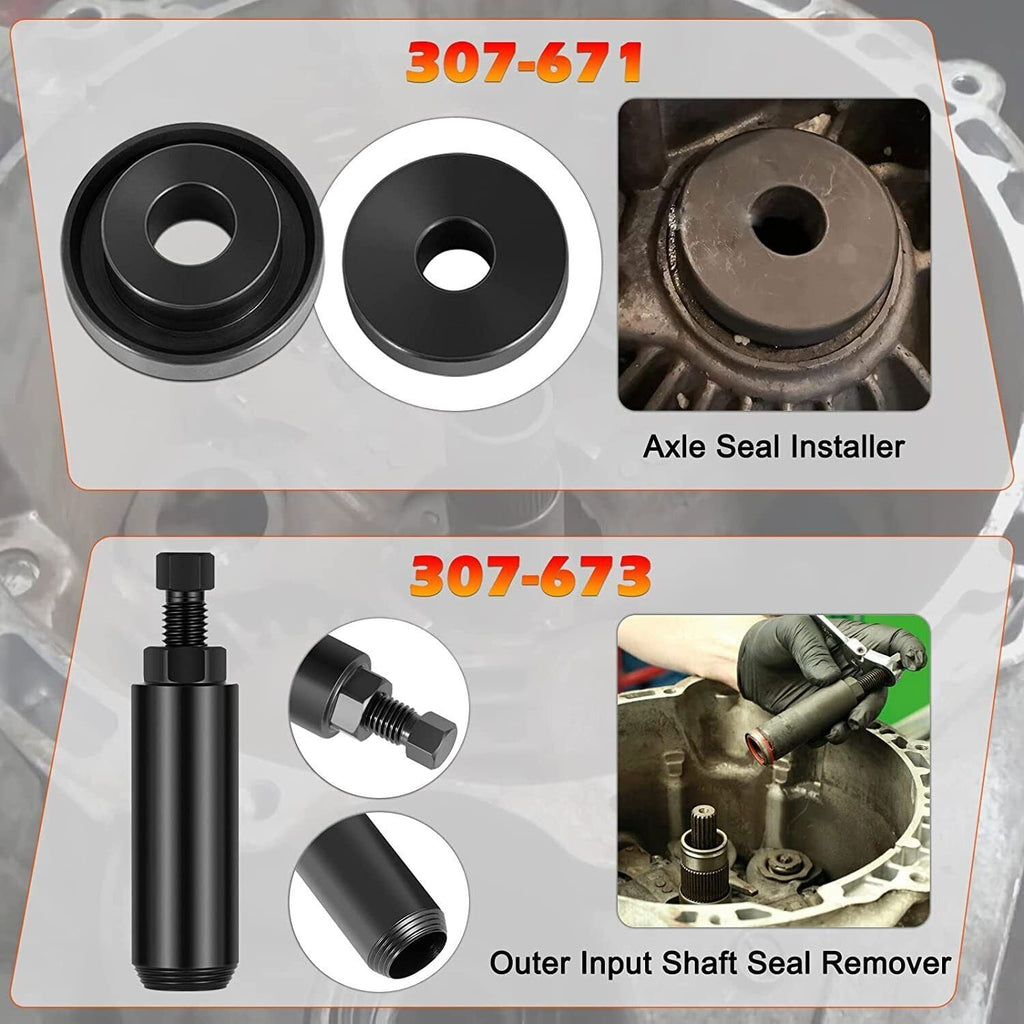 Dual Clutch Transmission Oil Seal Removal Installer Tool for Volvo Ford DCT DPS6