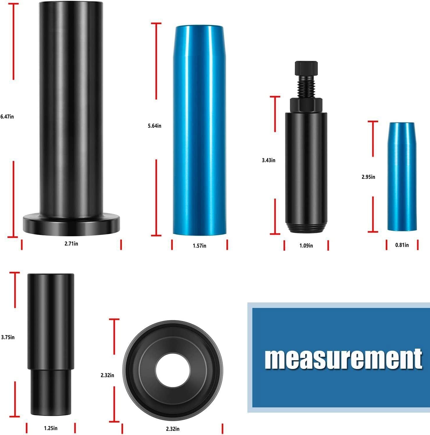 Dual Clutch Transmission Oil Seal Removal Installer Tool for Volvo Ford DCT DPS6