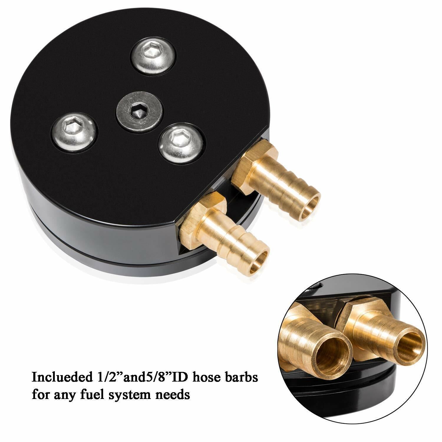 Diesel Fuel Tank Gas Sump Integrated Return Kit for FASS Airdog Cummins Duramax