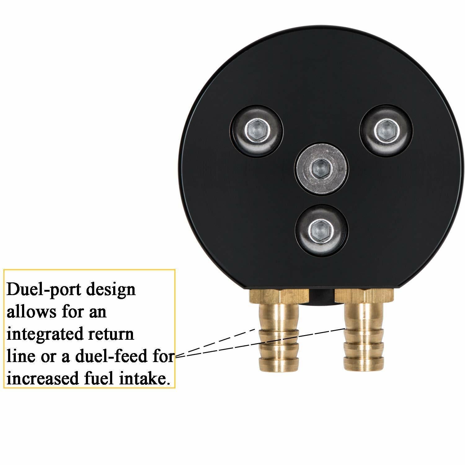 Diesel Fuel Tank Gas Sump Integrated Return Kit for FASS Airdog Cummins Duramax
