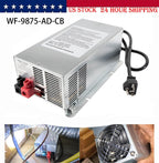 WFCO 75 Amp Deck Mount Power Converter Charger Corded RV Trailer Camper WF-9875