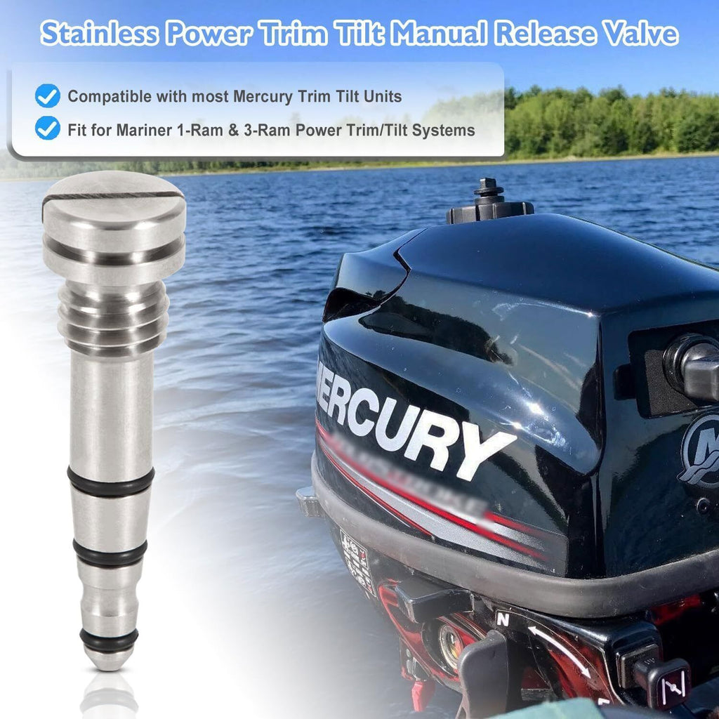 Power Trim Tilt Manual Release Valve For Mercury 2&4 Stroke 813442A2,893929A01