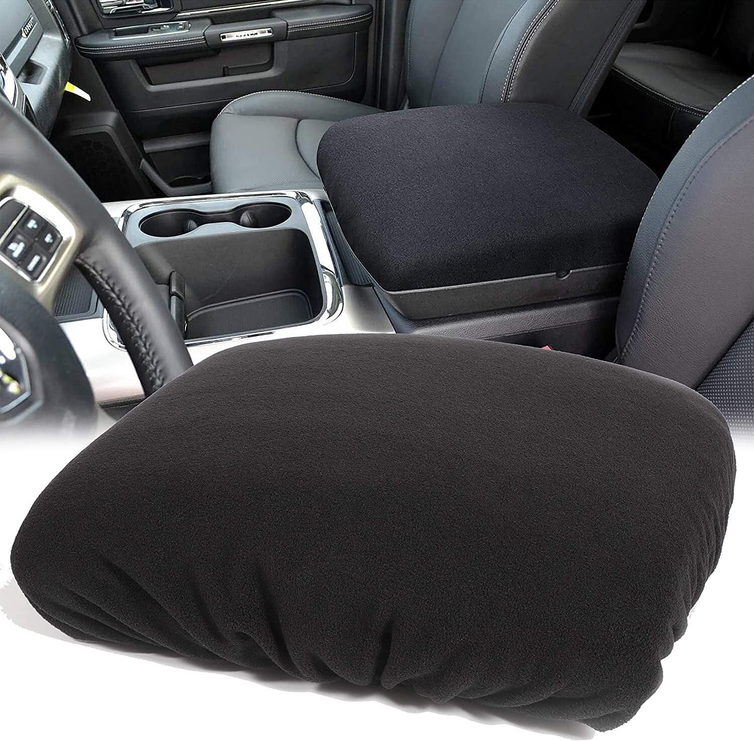 Center Console Armrest Protector Pad Cover for Dodge Ram Pickup Truck 1993-2020