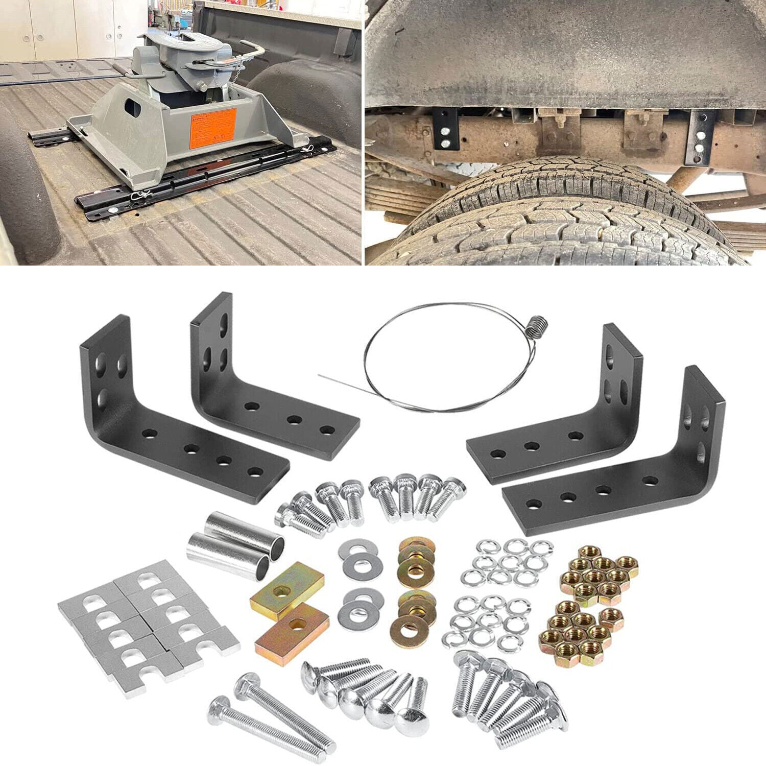 30035 Fifth Wheel Hitch With Brackets for Reinstallation of Full-Size Trucks