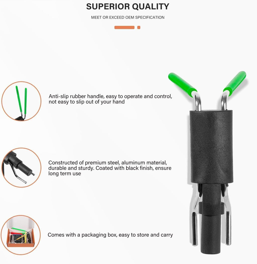 Rod Seal Install Tool Set For Hydraulic Cylinder Skid Steers Loaders Backhoes
