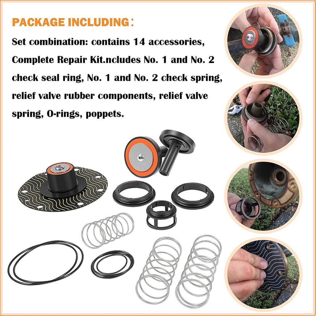1-1/4"-2" Complete Repair Kit For Zurn Wilkins Backflow Preventer 975XL & 975XL2