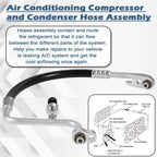 15-34440 AC Delco A/C Manifold Hose Assembly For Chevy GMC Acadia Traverse Buick