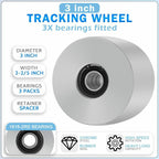 For Belt Knife Grinder 2"x72" Wheel Set 5" Drive 5/8" Bore 3" Track 2" Idler