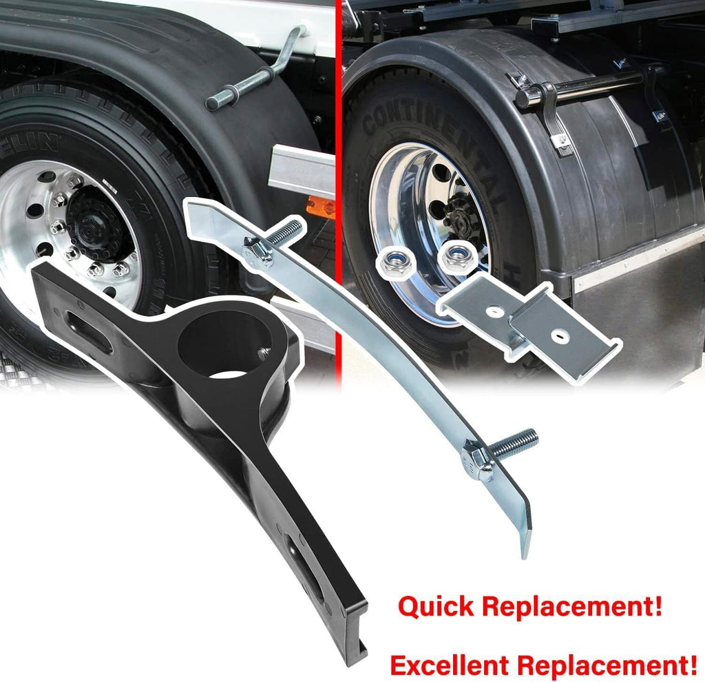 8591005 Mounting Fender Bracket Assembly for Fenders on Dump trucks, Work Trucks