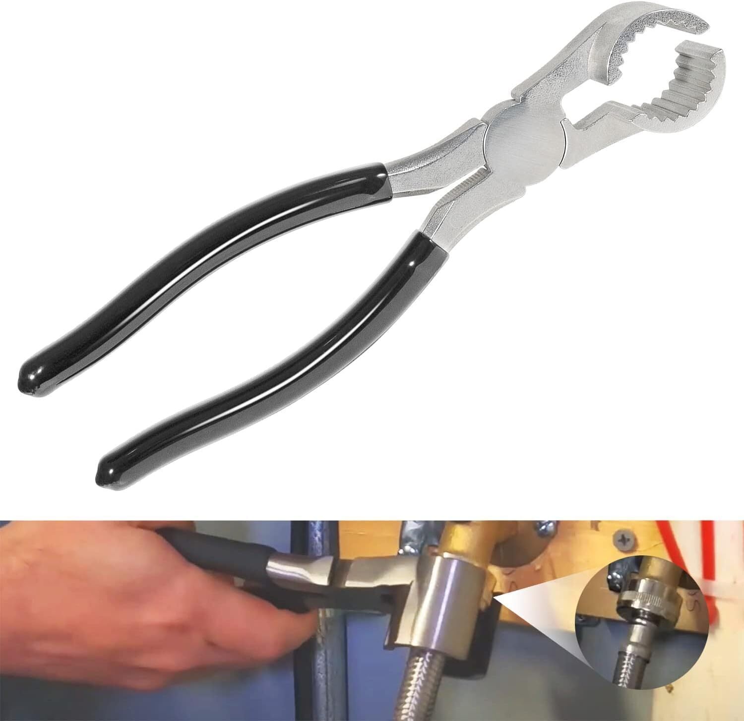 20001120 Washing Machine Hose Pliers for THP-1 Washer Inlet Hoses 7/8"-1 7/8"
