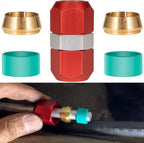 800-641 3/8'' Aluminum Line Splice Repair Kit For A/C, coolant P/S Return Etc.