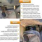 KF04050BK Polyurethane Body Mount Bushing Kit for 1999-2017 Ford F250 F350 2/4WD