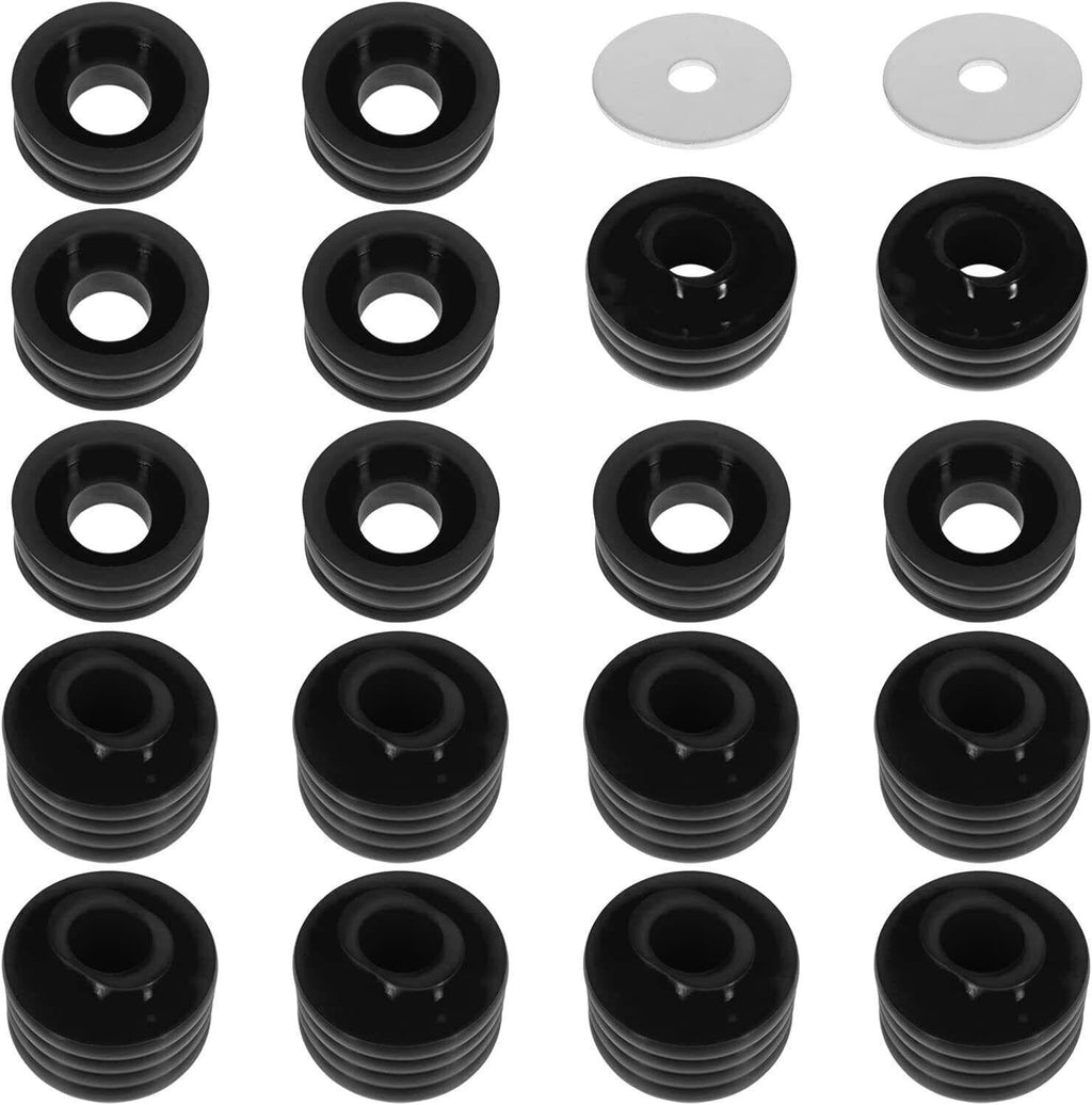 KF04050BK Polyurethane Body Mount Bushing Kit for 1999-2017 Ford F250 F350 2/4WD