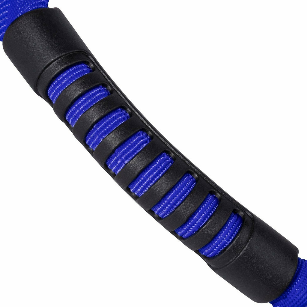 4Pcs Top Roll Bar Grab Handles Grip for Jeep Wrangler CJ YJ TJ JK JK JL (Blue)