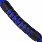 4Pcs Top Roll Bar Grab Handles Grip for Jeep Wrangler CJ YJ TJ JK JK JL (Blue)