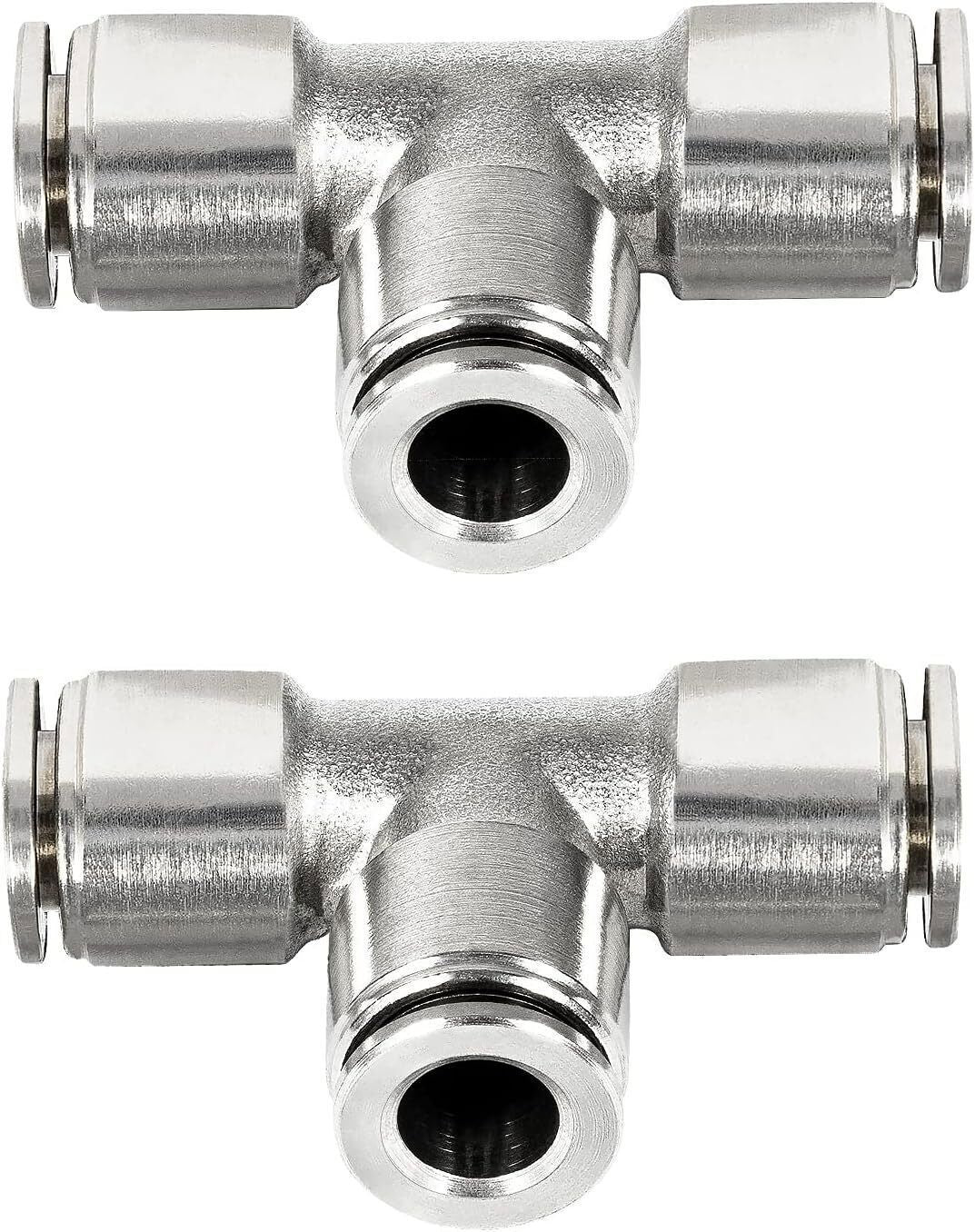 21838 Air Line T-Fittings Union Tee 1/4" Tube Coupler Push-To-Connect Fitting