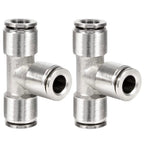 21838 Air Line T-Fittings Union Tee 1/4" Tube Coupler Push-To-Connect Fitting