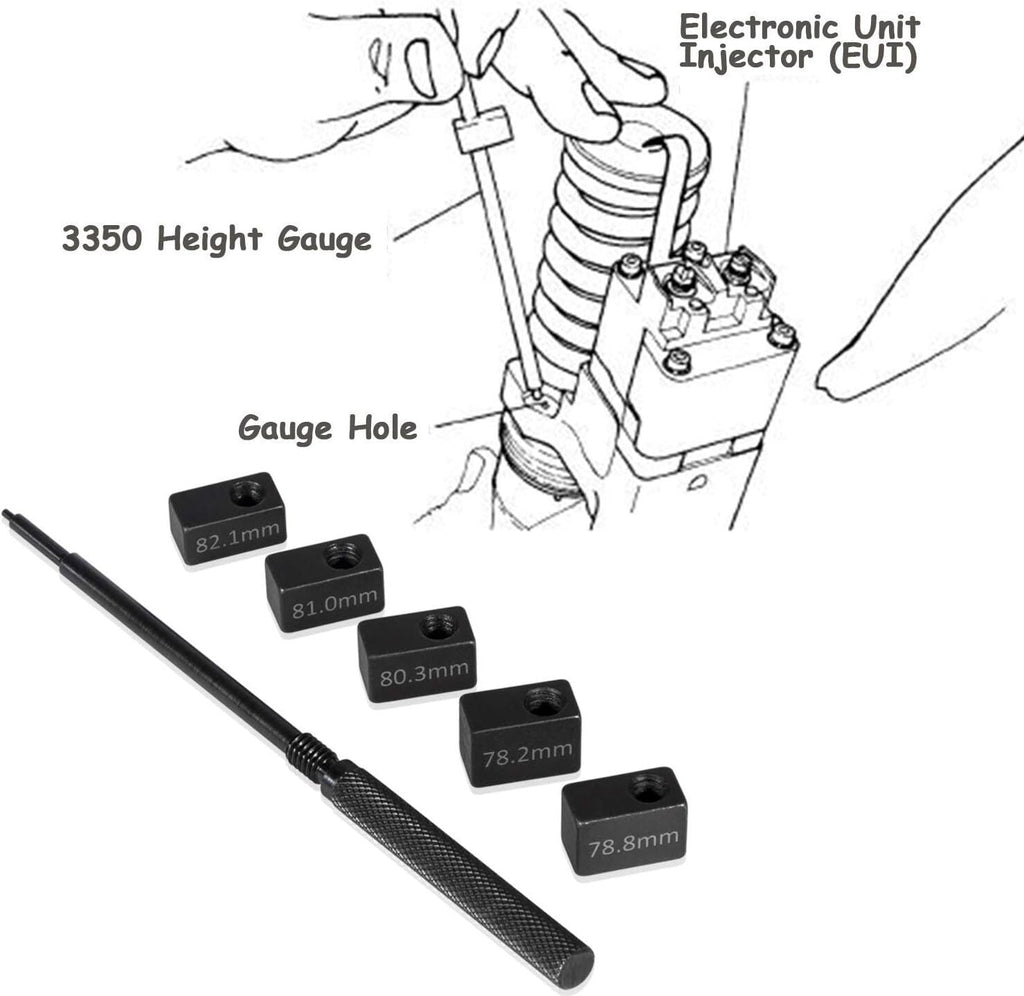3350 Injector Height Gauge Kit For Detroit Diesel Engines Series 50 & 60