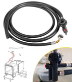 WD24X10066 Portable Dishwasher Drain and Fill Hose Unicouple Assembly for GE