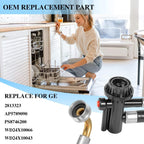WD24X10066 Portable Dishwasher Drain and Fill Hose Unicouple Assembly for GE