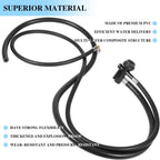 WD24X10066 Portable Dishwasher Drain and Fill Hose Unicouple Assembly for GE