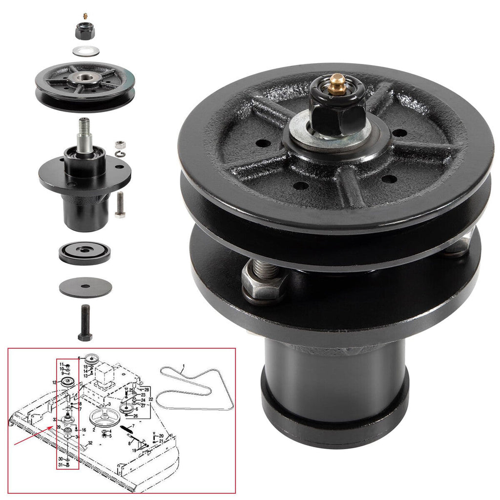 Complete Spindle Assembly 50051388 Parts For Bush Hog RDTH FTH ATH EFM TD Mowers