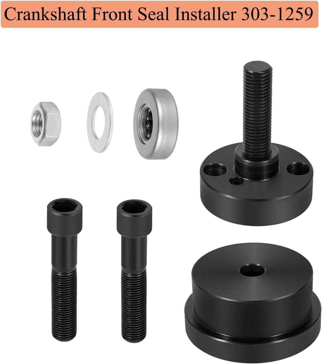 Crankshaft Front & Rear Main Seal Installer Tool For Ford 4.5/6.0/6.4L F-250/350