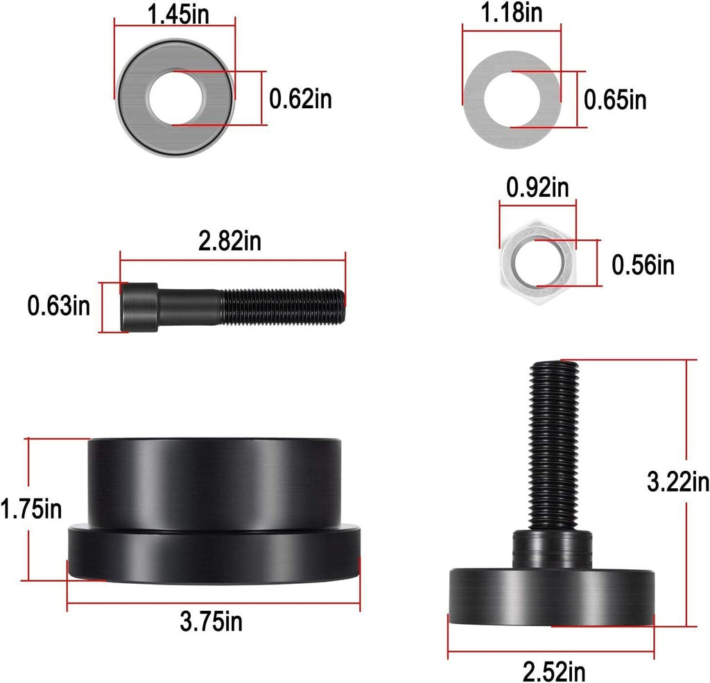Crankshaft Front & Rear Main Seal Installer Tool For Ford 4.5/6.0/6.4L F-250/350