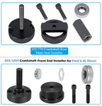 Crankshaft Front & Rear Main Seal Installer Tool For Ford 4.5/6.0/6.4L F-250/350
