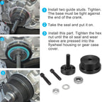 Crankshaft Front & Rear Main Seal Installer Tool For Ford 4.5/6.0/6.4L F-250/350