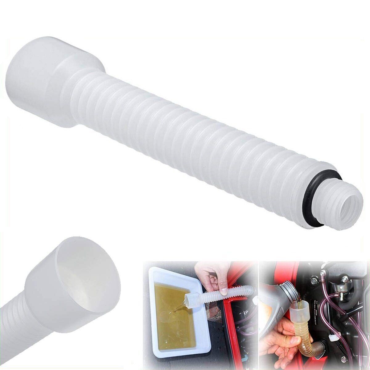 Oil Funnel Flexible Mess Free Oil Change Pipefor Honda Generator EU1000i EU2000i