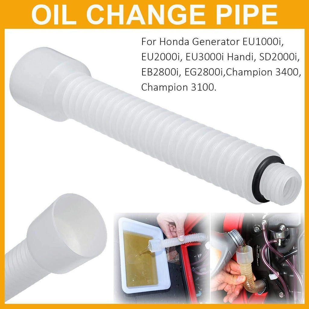 Oil Funnel Flexible Mess Free Oil Change Pipefor Honda Generator EU1000i EU2000i
