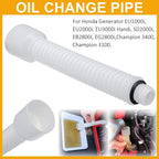 Oil Funnel Flexible Mess Free Oil Change Pipefor Honda Generator EU1000i EU2000i
