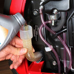 Oil Funnel Flexible Mess Free Oil Change Pipefor Honda Generator EU1000i EU2000i
