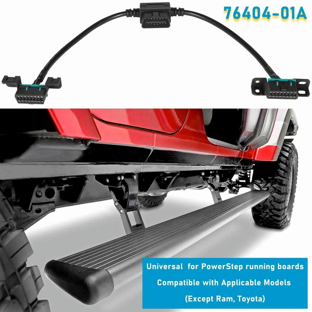 76404-01A Plug-N-Play Pass Through Harness for PowerSteps Running Boards OBDII