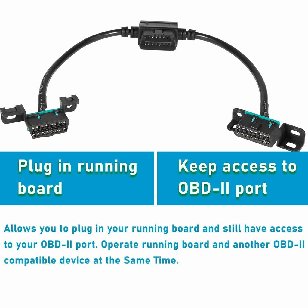 76404-01A Plug-N-Play Pass Through Harness for PowerSteps Running Boards OBDII