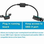 76404-01A Plug-N-Play Pass Through Harness for PowerSteps Running Boards OBDII