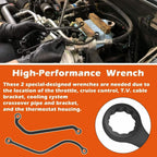 6.5L Diesel Engine 6087 GM Injection Pump Wrench Set For 1996-2000 GM Full-Size