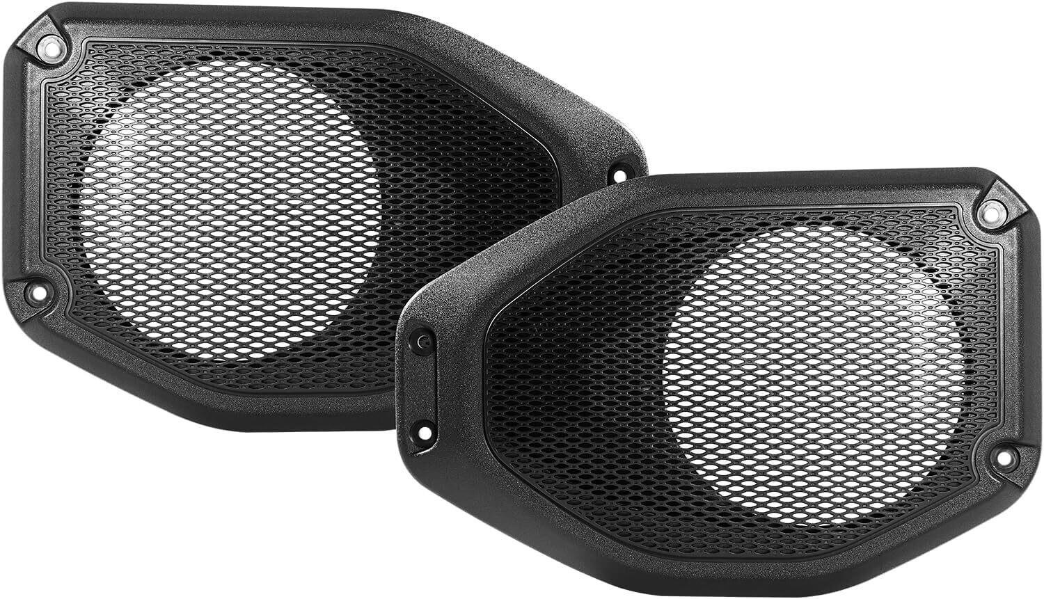 6.5" Rear Speaker Pod Adapters for Jeep Wrangler JL & Gladiator JT, 180 Watts