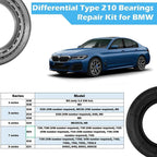 For BMW M3 M5 Differential Type 210 Repair Bearing Kit E36 E46 E34 E39 E60 E32