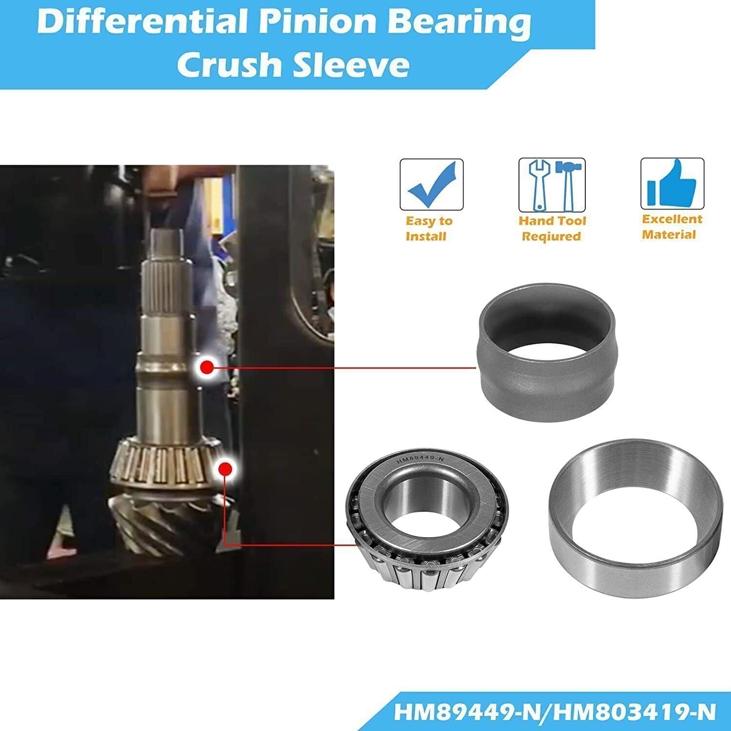 For BMW M3 M5 Differential Type 210 Repair Bearing Kit E36 E46 E34 E39 E60 E32