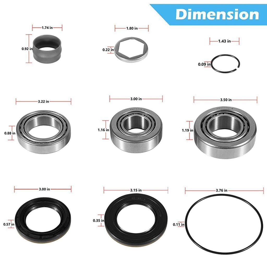 For BMW M3 M5 Differential Type 210 Repair Bearing Kit E36 E46 E34 E39 E60 E32