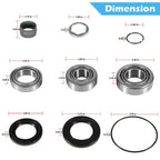 For BMW M3 M5 Differential Type 210 Repair Bearing Kit E36 E46 E34 E39 E60 E32