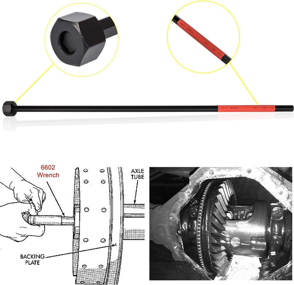 Differential Bearing Preload Wrench 6602 for Chrysler Dodge Vehicles C-4164A