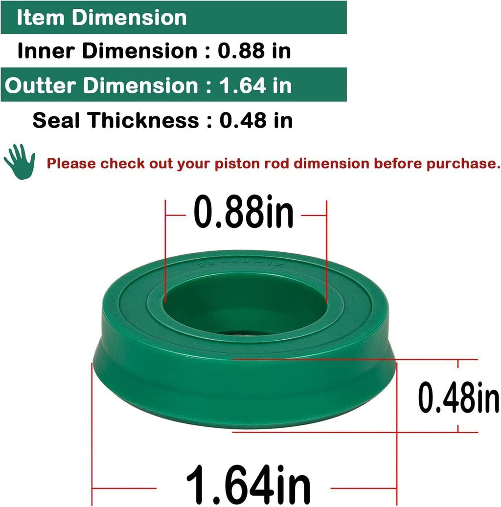 U-Cup Seal for SEARS Floor Jack 328 Series 22x40x12mm 328.12001, 328.12002 etc.